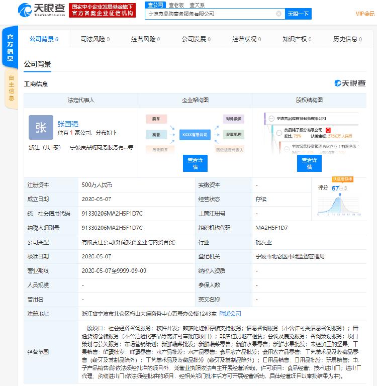 良品鋪子戰略布局再調整 成立商務服務公司，優化產業鏈條